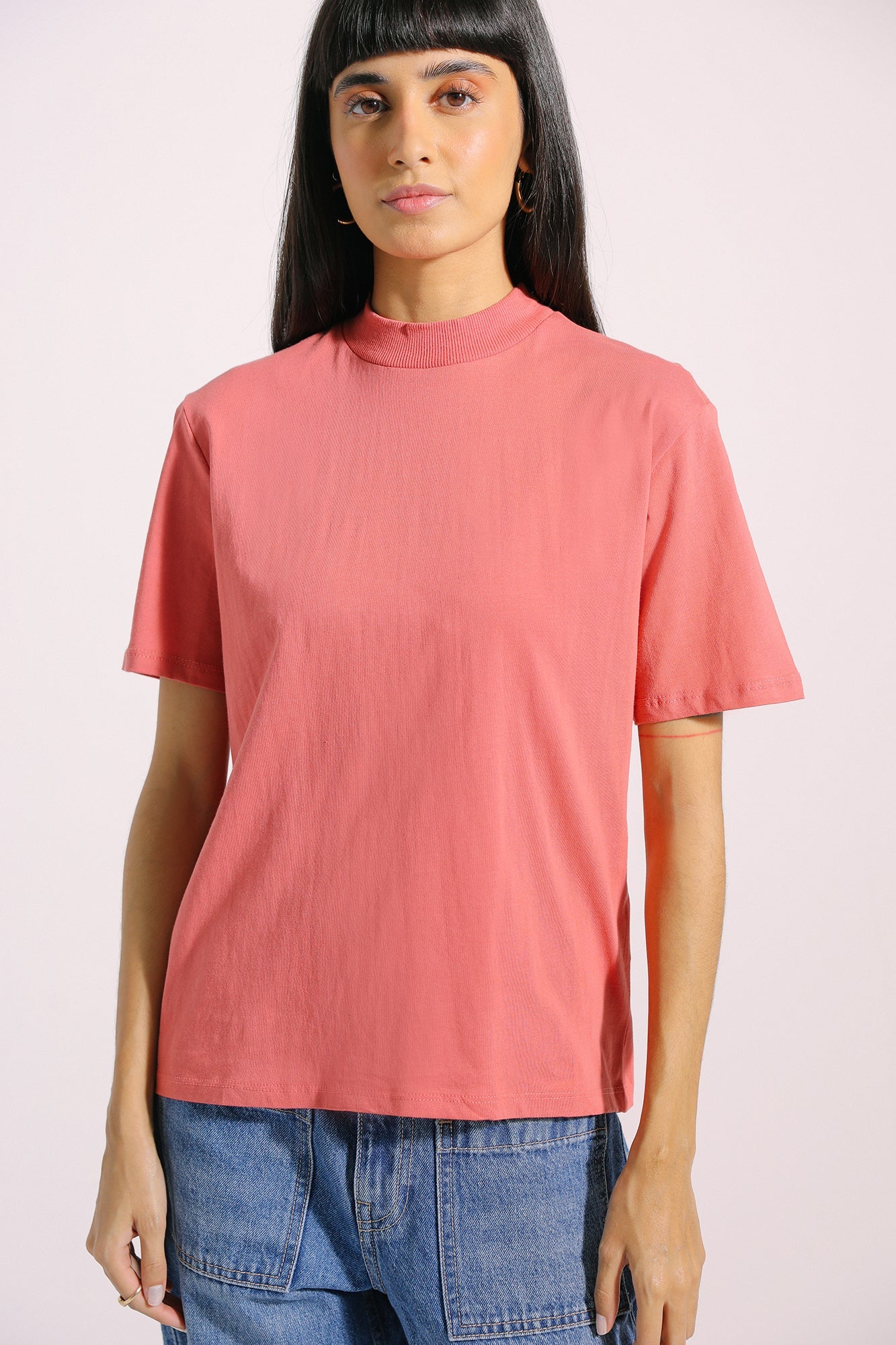 Ethnic - HALF SLEEVES T-SHIRT (E1051/108/301)