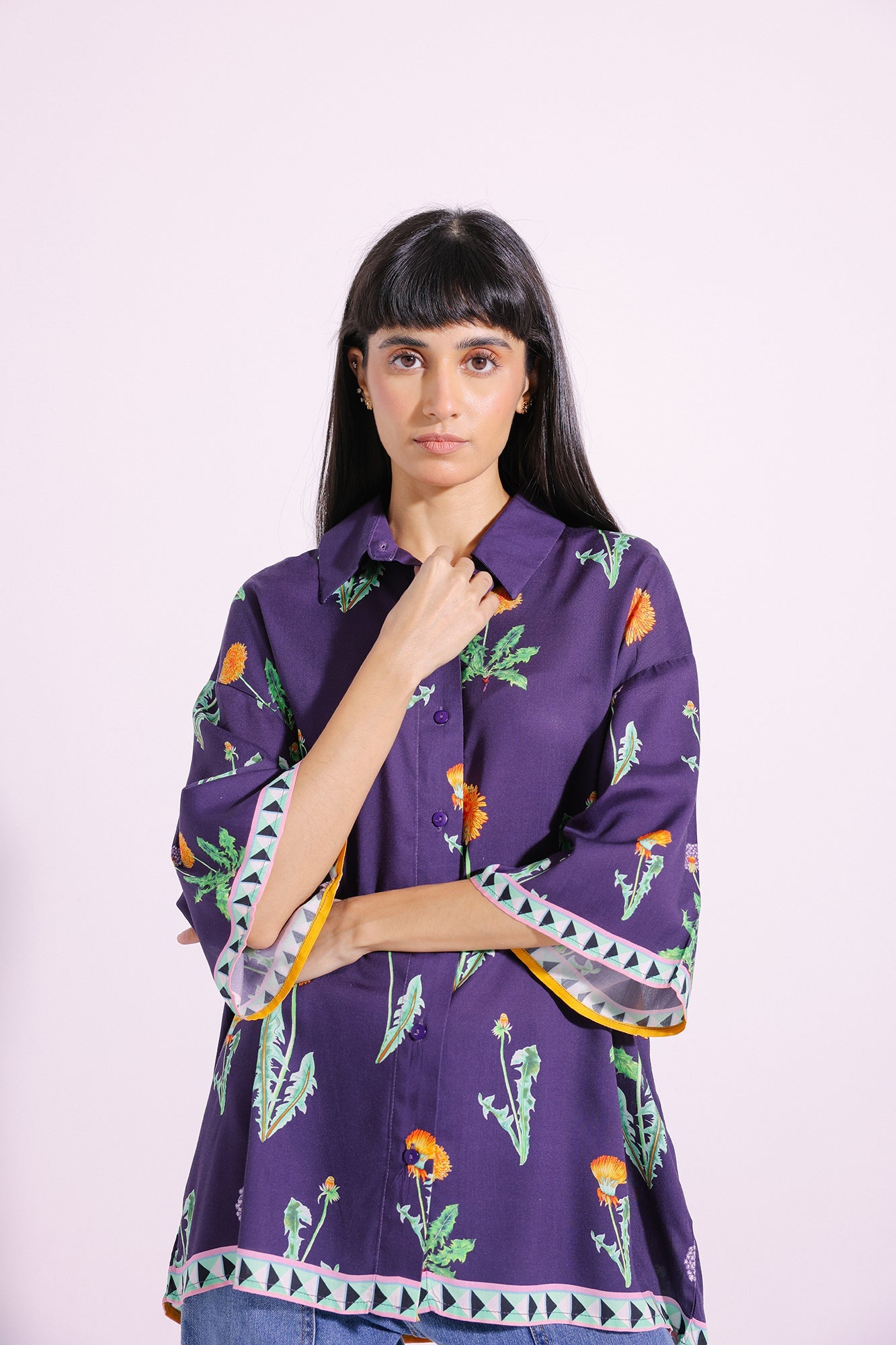 Ethnic - PRINTED TOP (E1064/108/509)