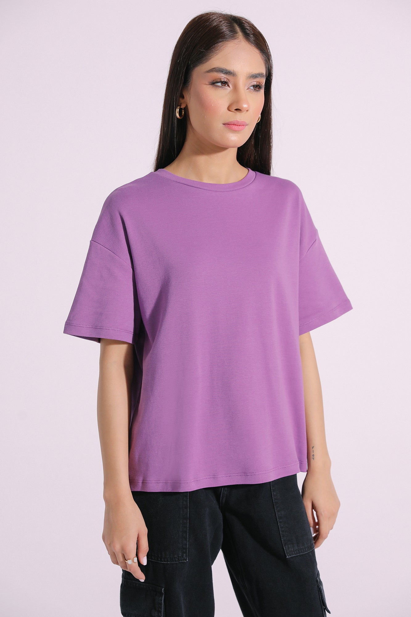 Ethnic - SOLID T-SHIRT (E1123/108/517)