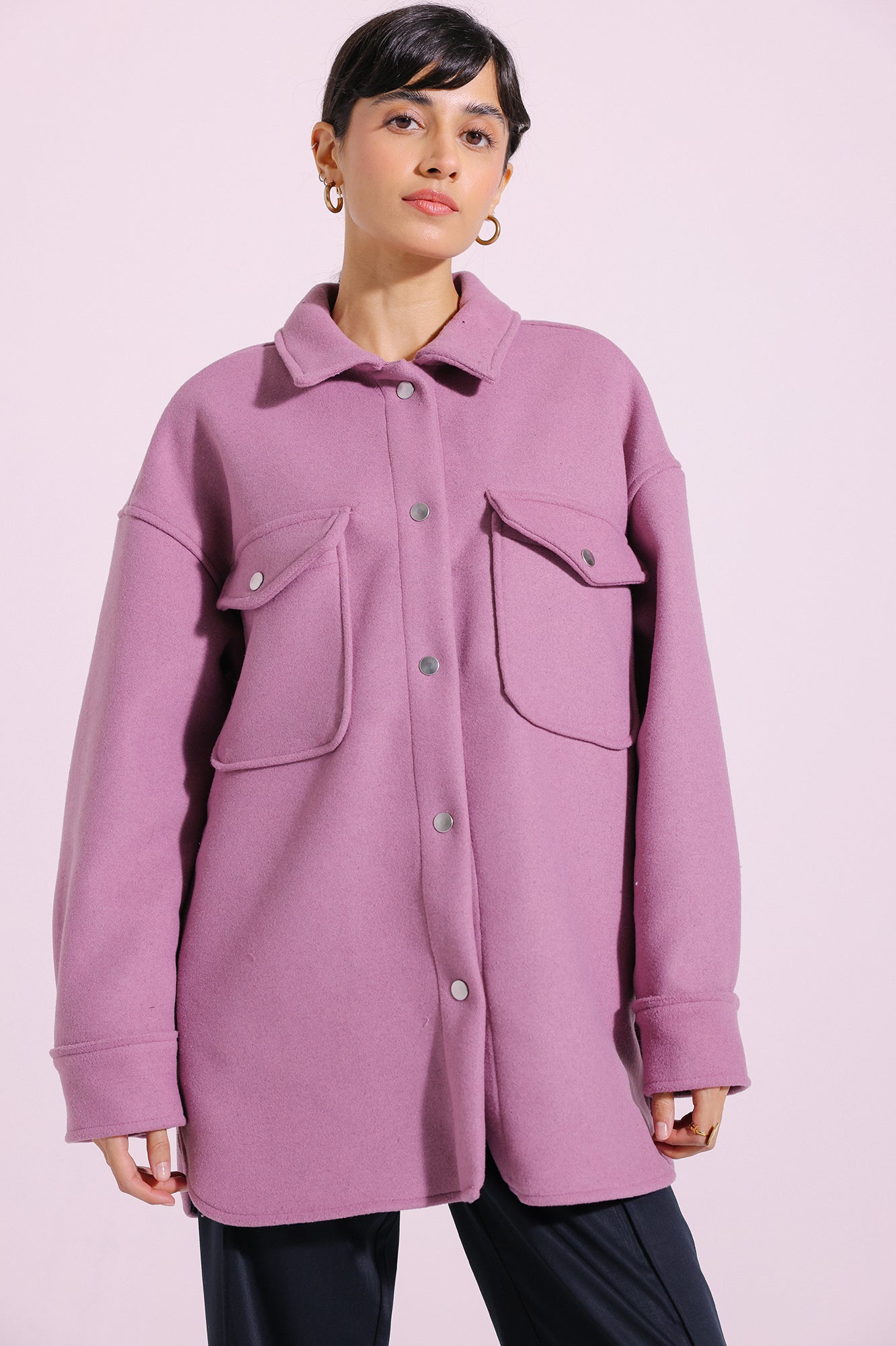 Ethnic - SOLID OVER SHIRT (E1232/108/425)