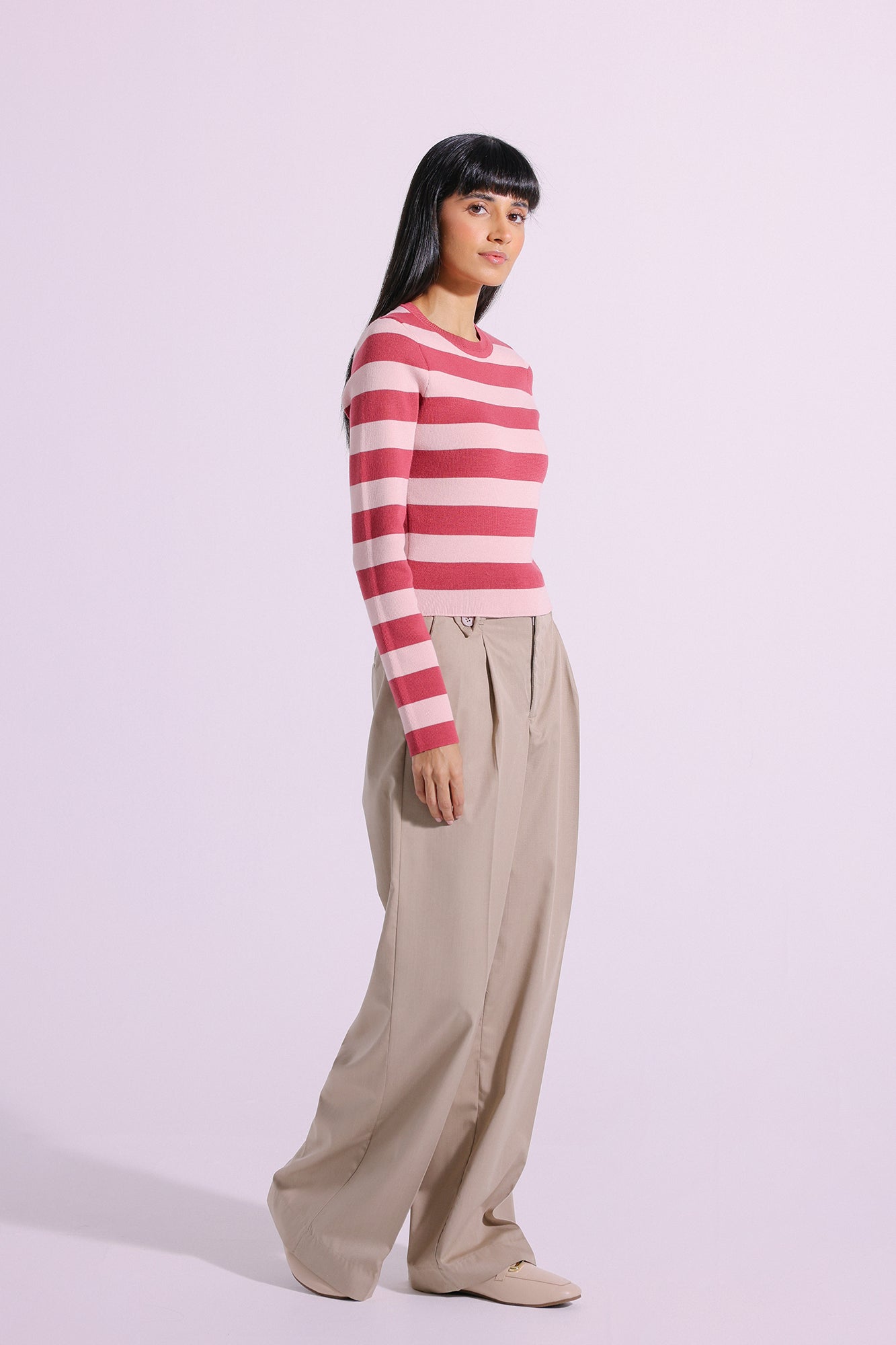 Ethnic - STRIPED SWEATER (E1275/108/305)