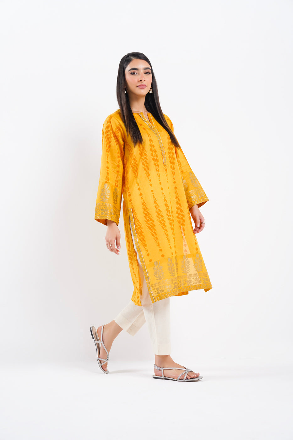 Printed Lawn Kurti