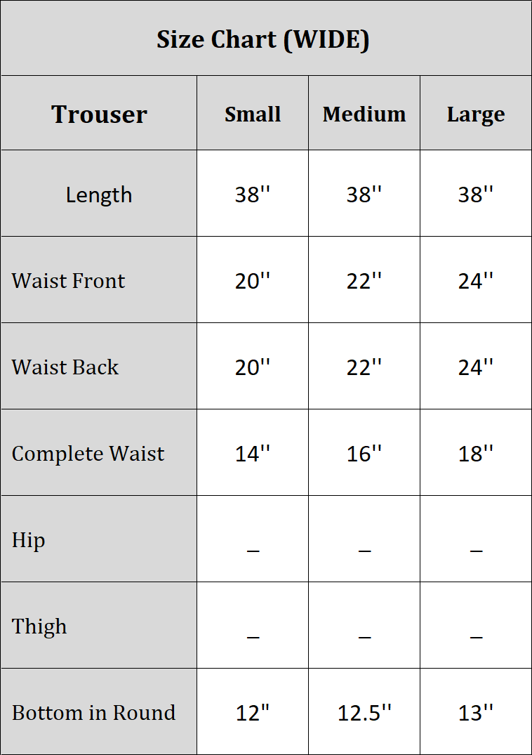 Printed Cambric Trousers(Pret)