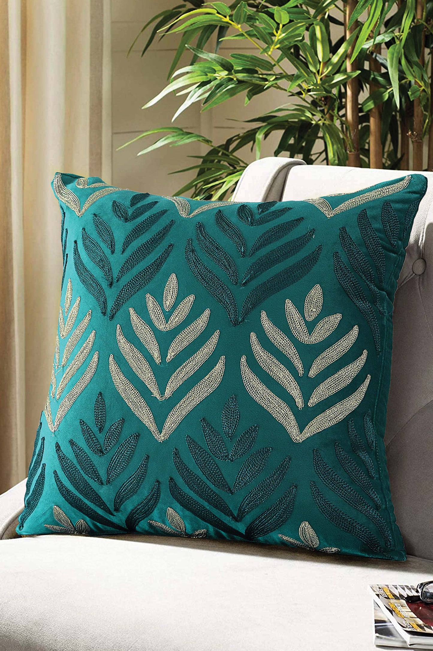 Nishat Linen - Esther Cushion Cover Emb