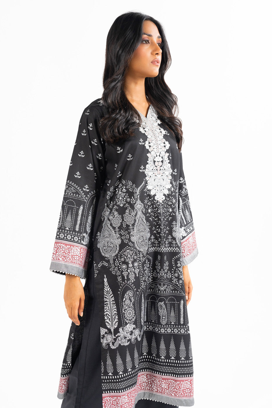 Cotton Satin Kurti