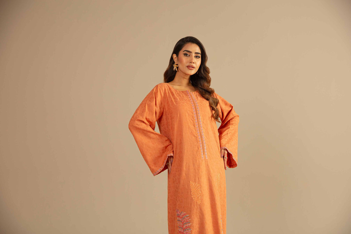 Nishat Linen - Embroidered Fustaan - FW23-43