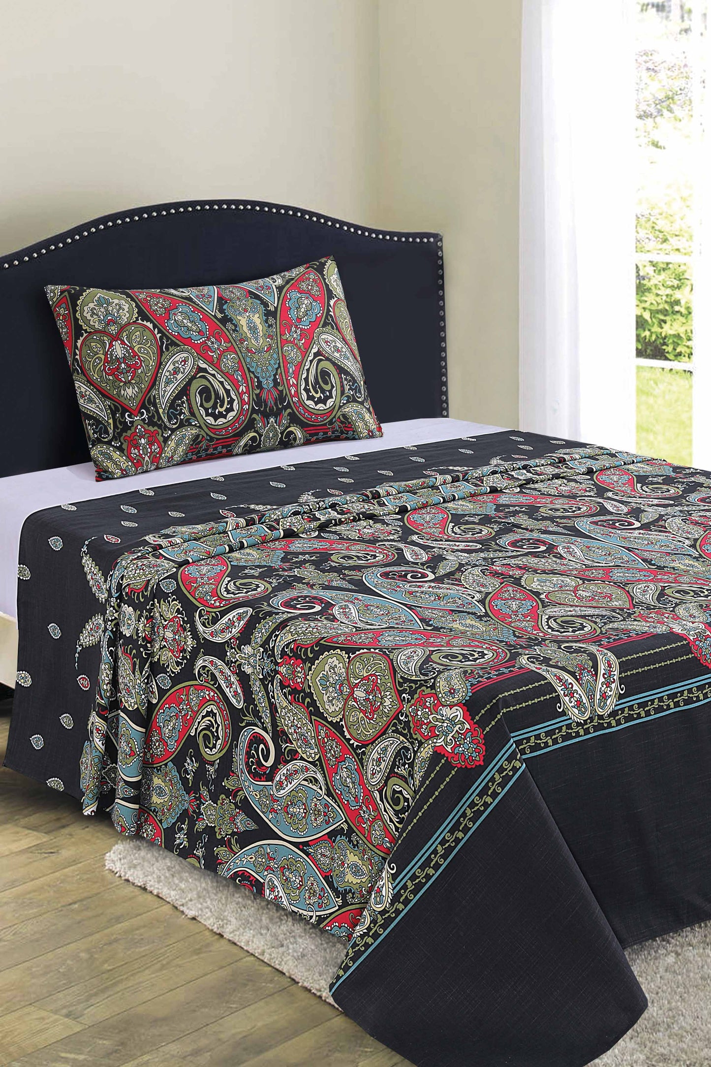 Nishat Linen - Fancy-NM 9177 Sheet Set