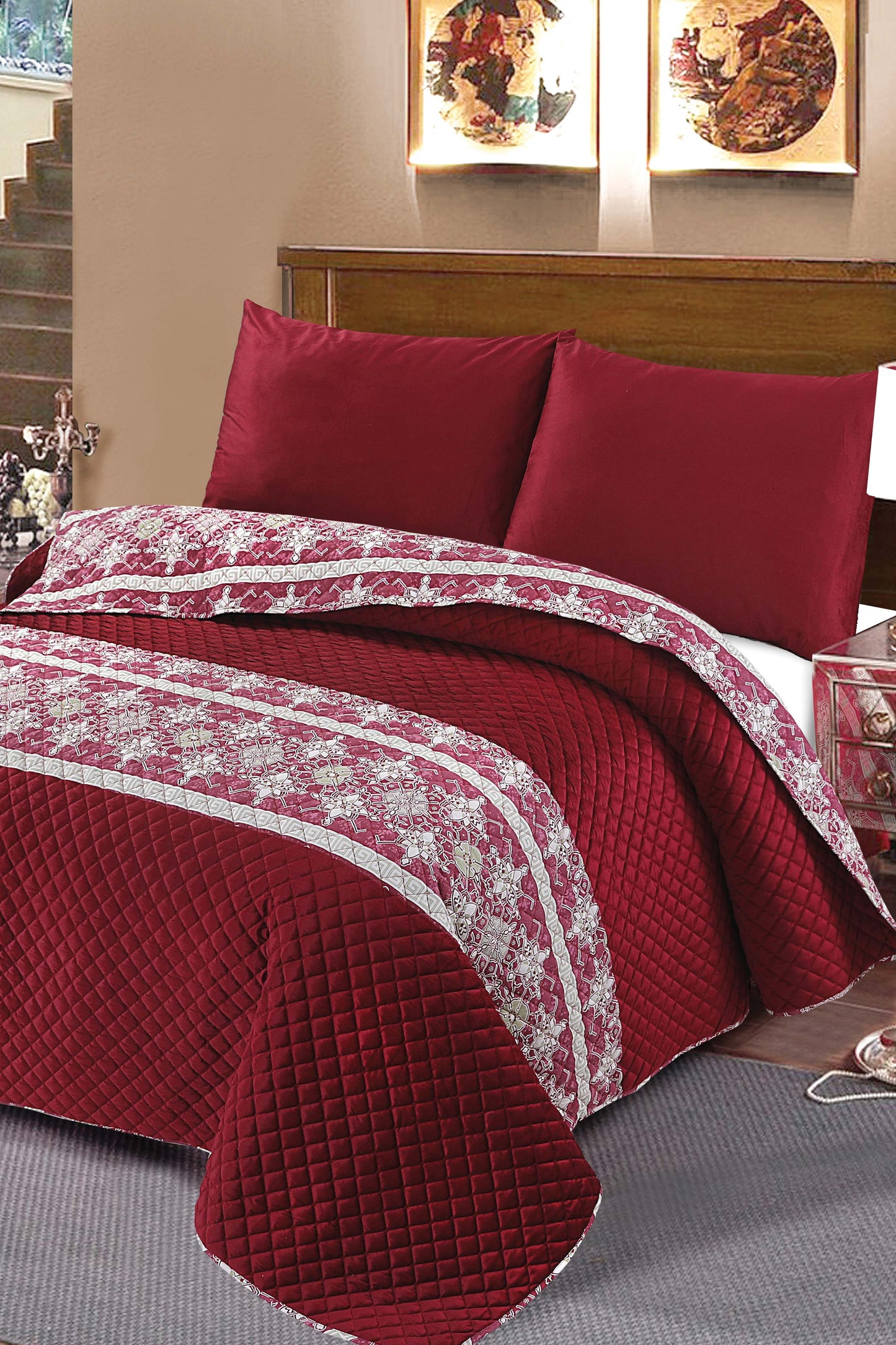 Nishat Linen - Fire Lilly Bed Spread