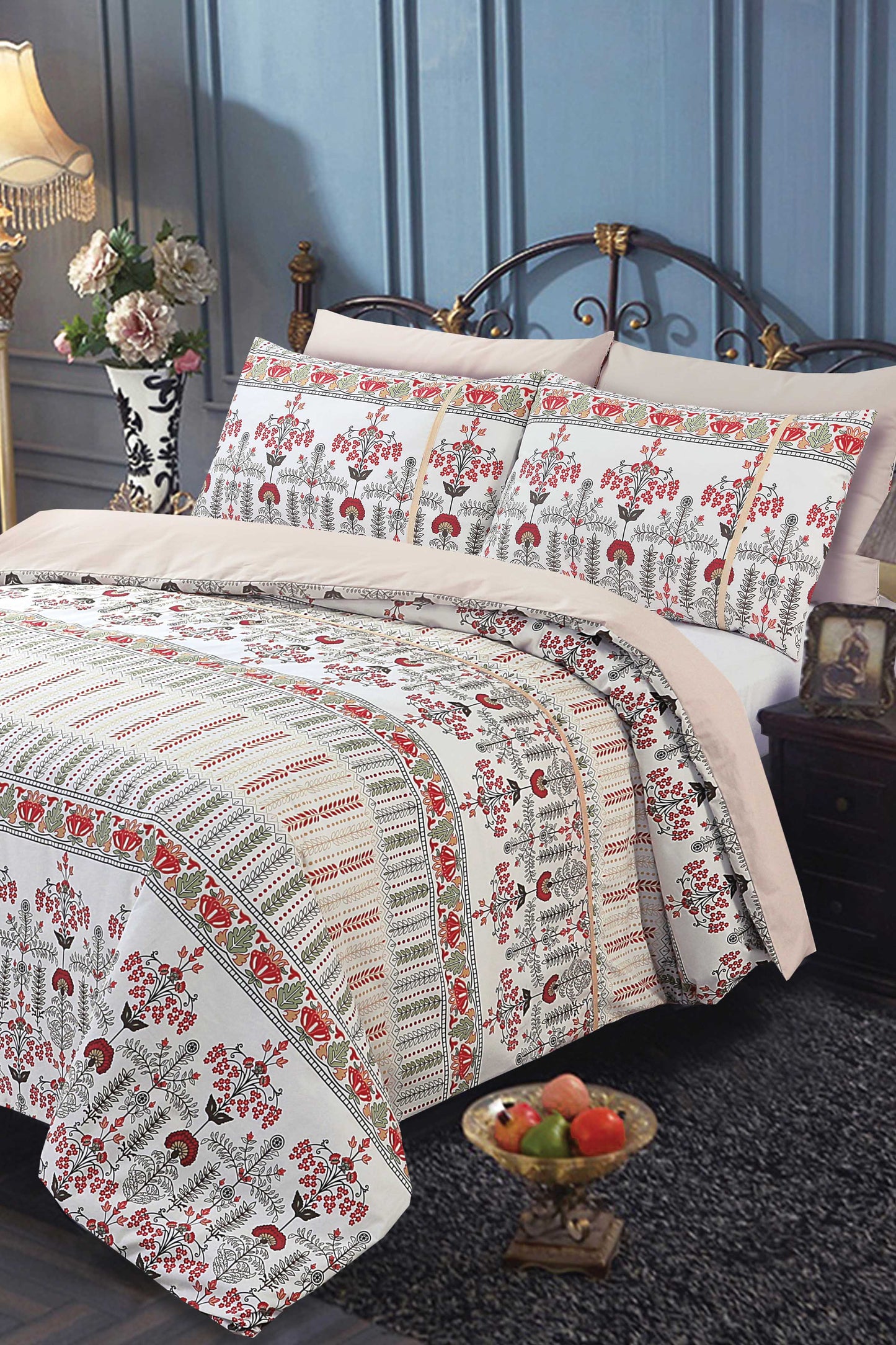 Nishat Linen - Floral Motifs Duvet Cover