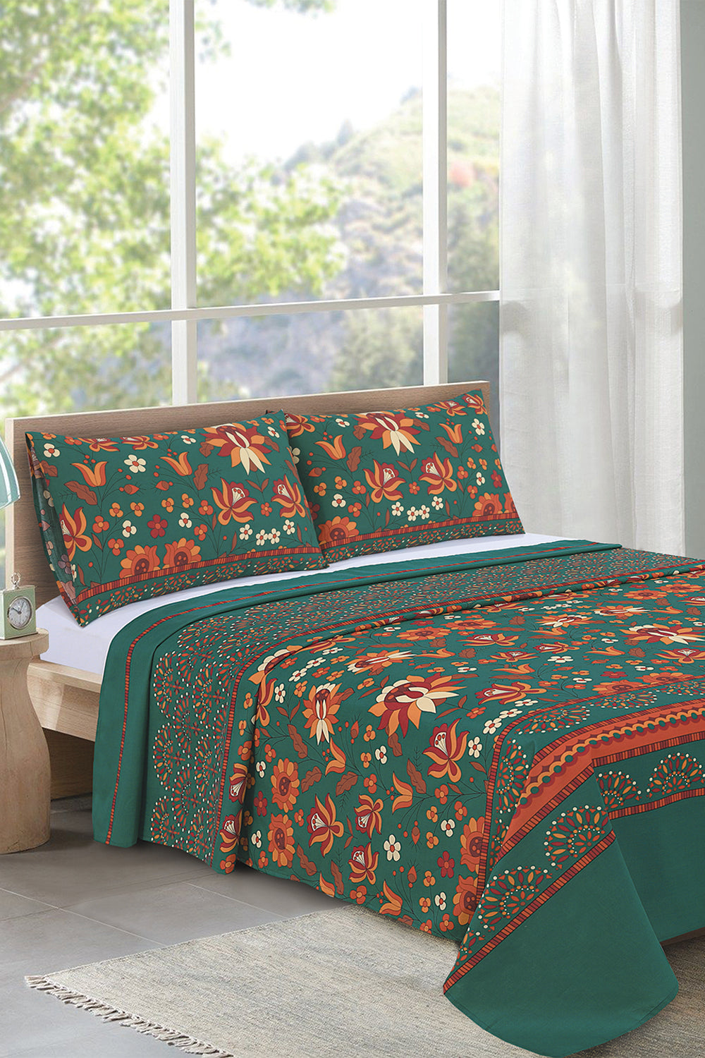 Nishat Linen - Folk Art NM 8646 Sheet Set