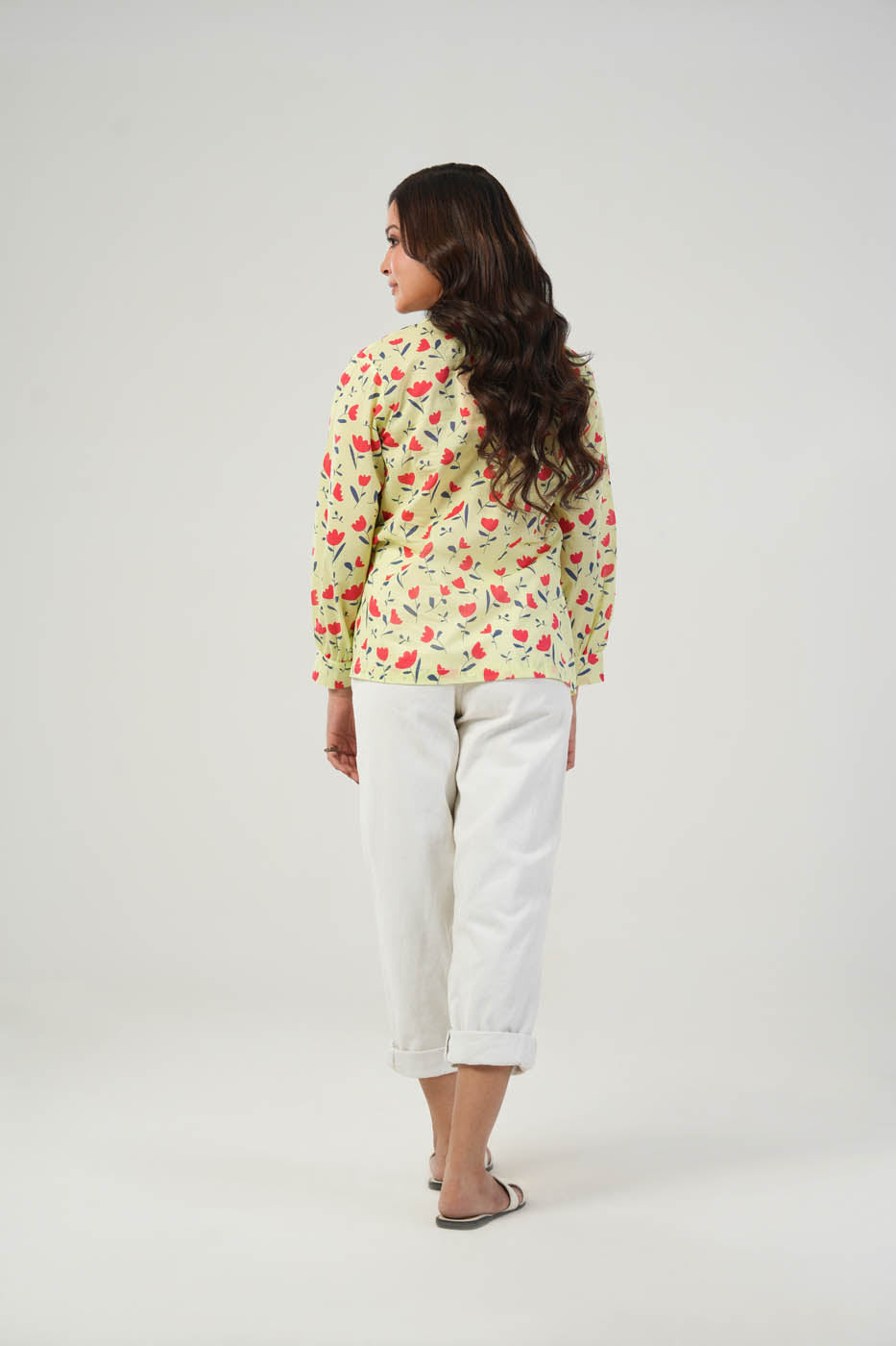 Printed Cambric Shirt