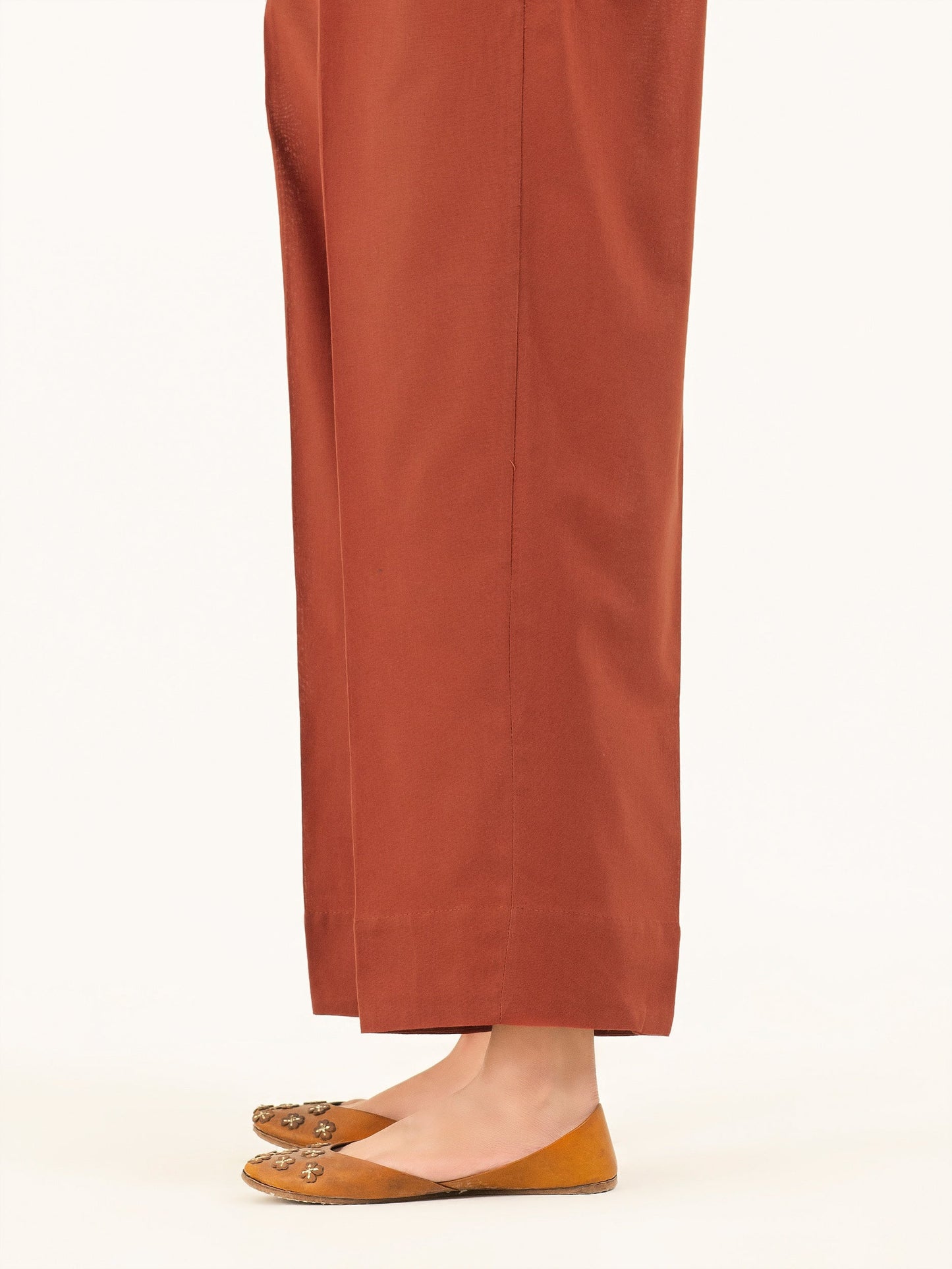 Dyed Khaddar Trousers(Pret)