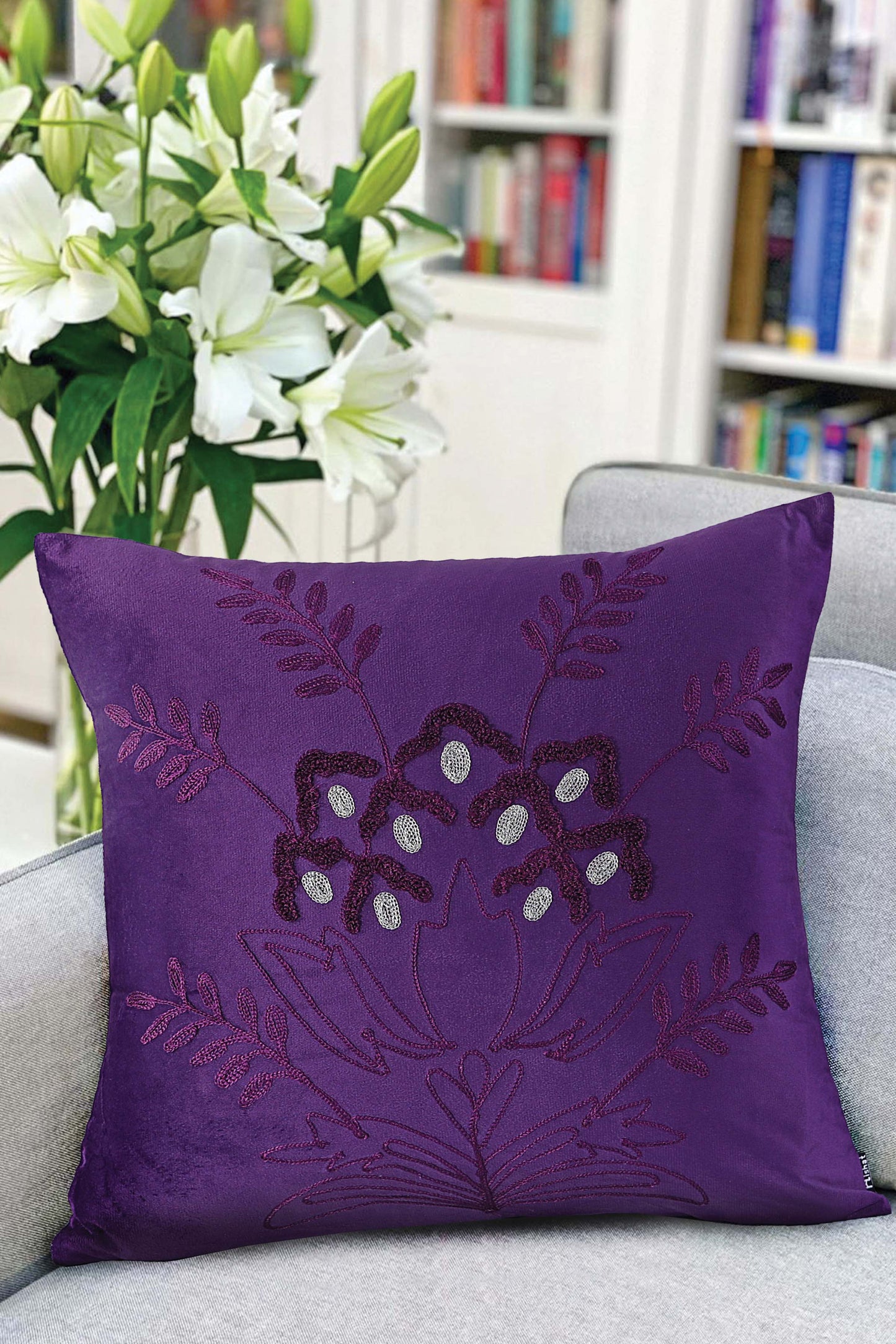 Nishat Linen - Gia Cushion Cover Emb