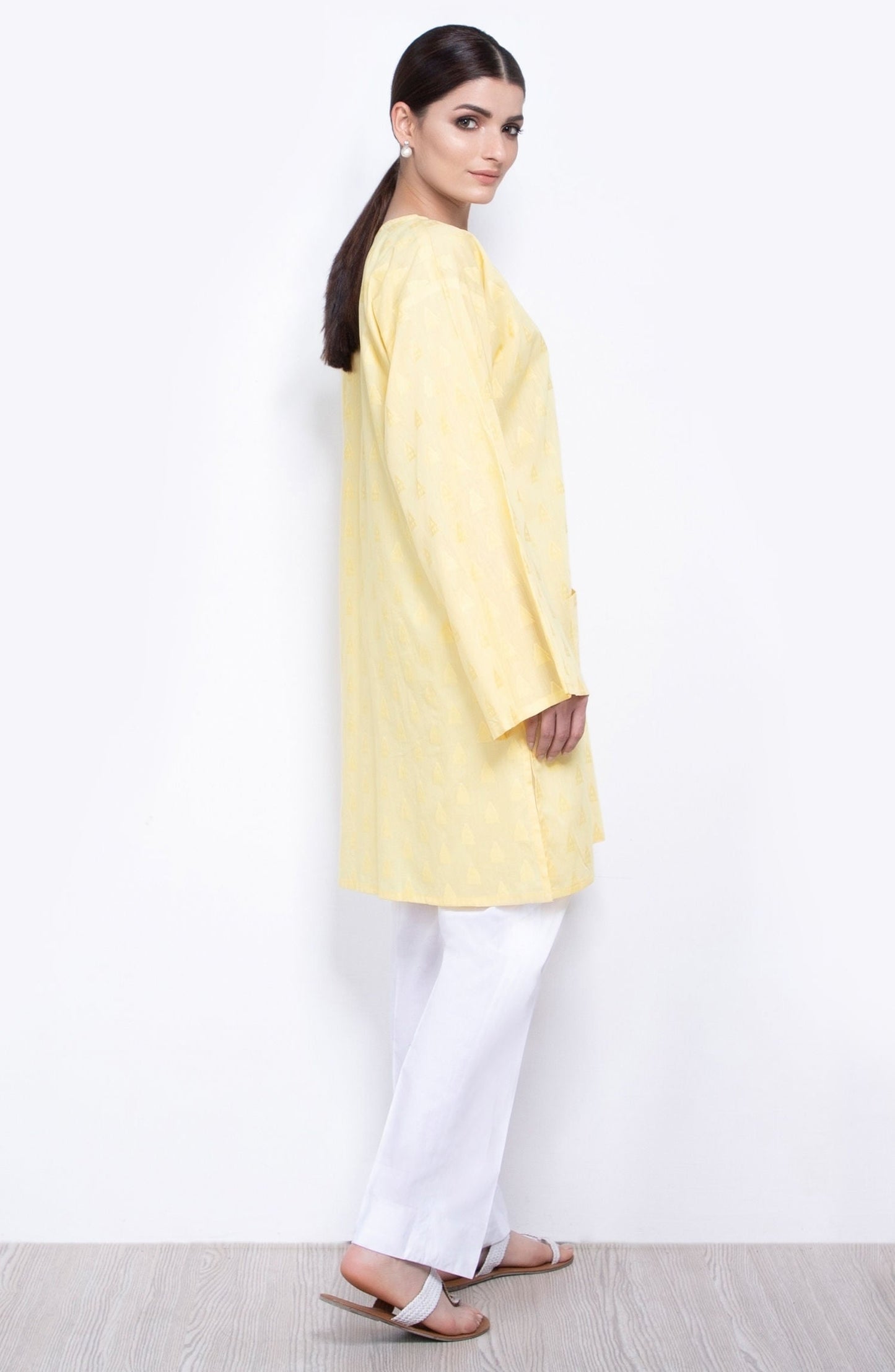 Orient - Unstitched 1 Piece Embroidered Jacquard Shirt