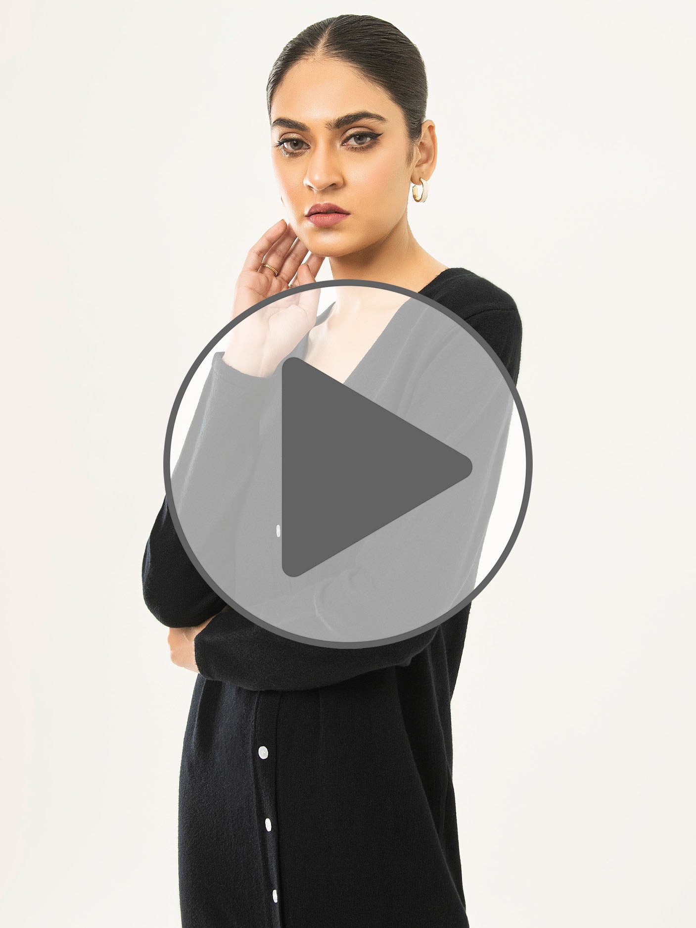 Button Down Cardigan Dress