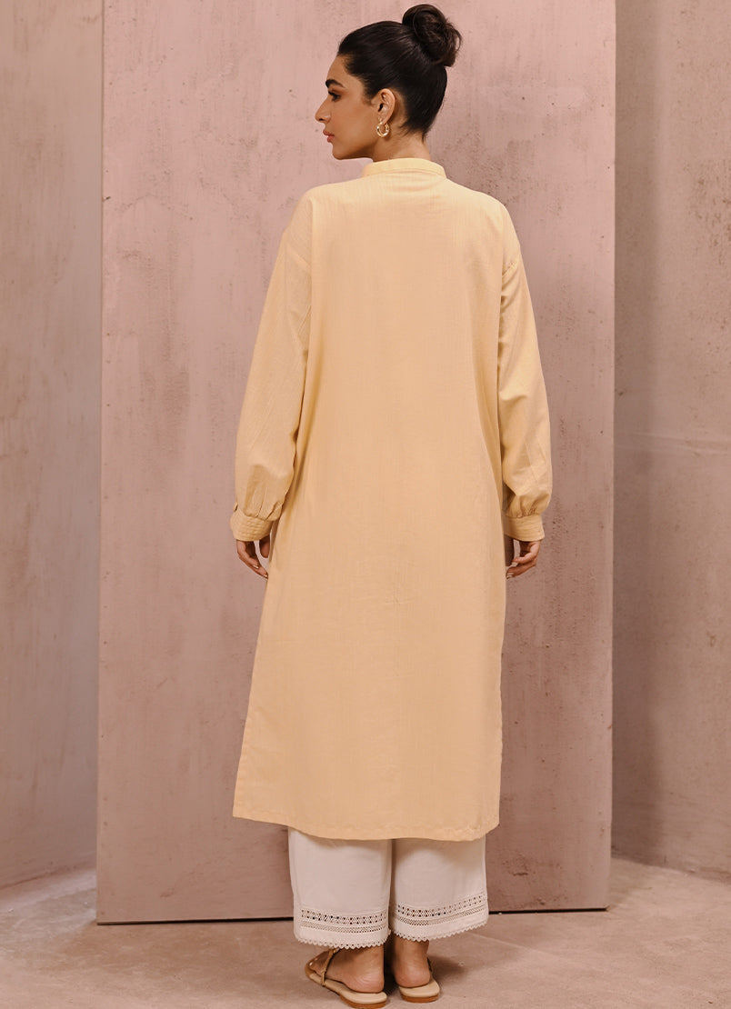 Pastel Yellow Kurta