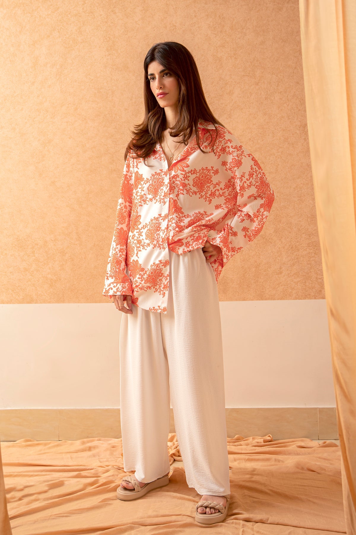 BTW - FLORAL PRINTED SHIRT