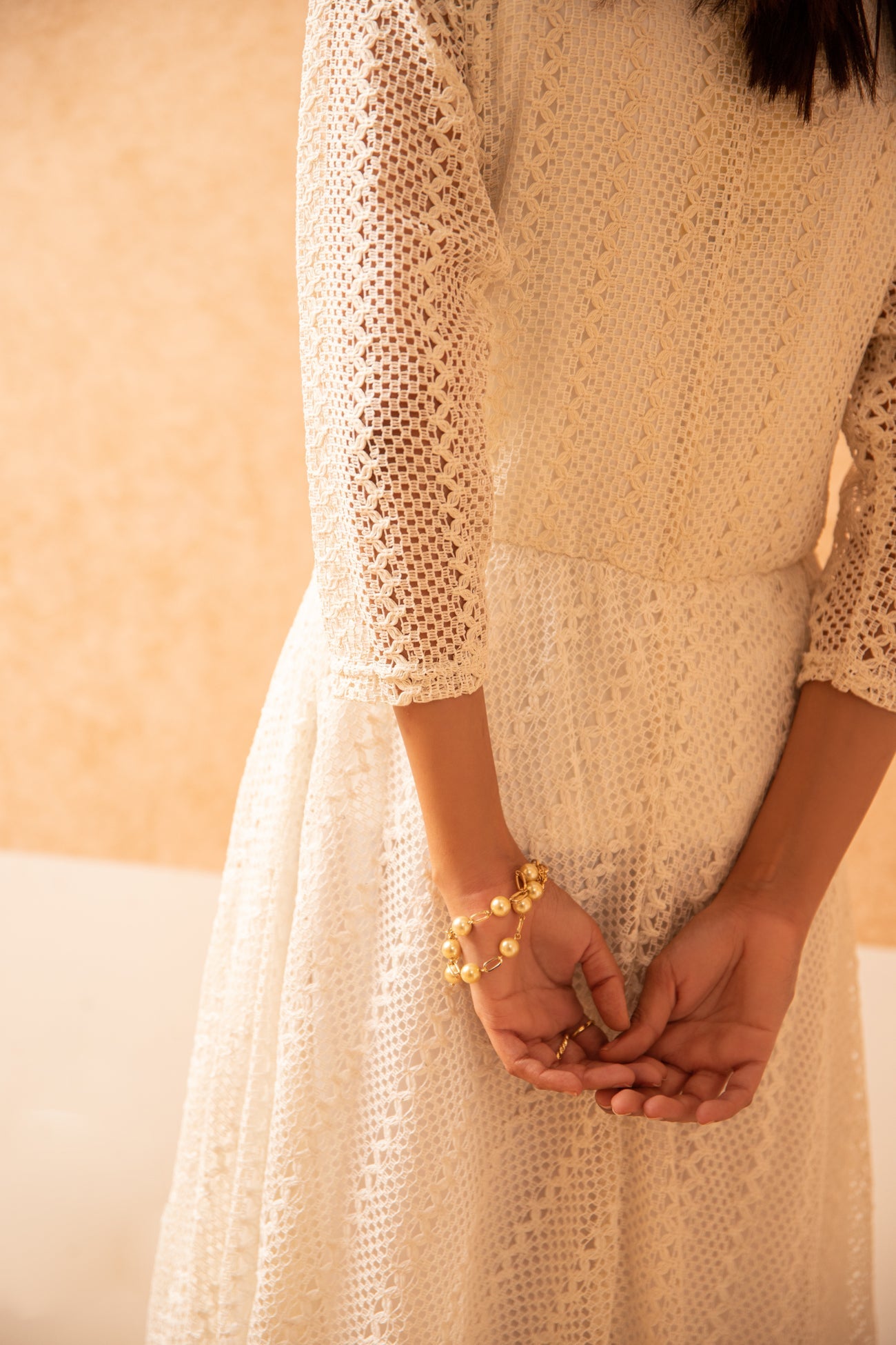 BTW - MIDI LACE DRESS