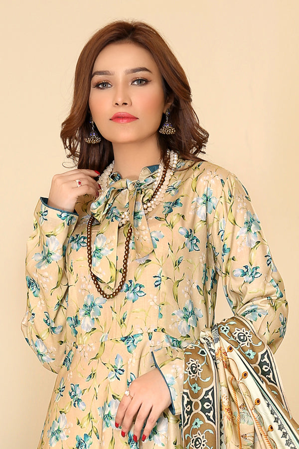 Adan's Libas - D 30 - Digital Printed Linen 3PC
