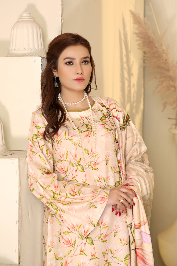 Adan's Libas - D 36- Digital Printed Linen 3PC