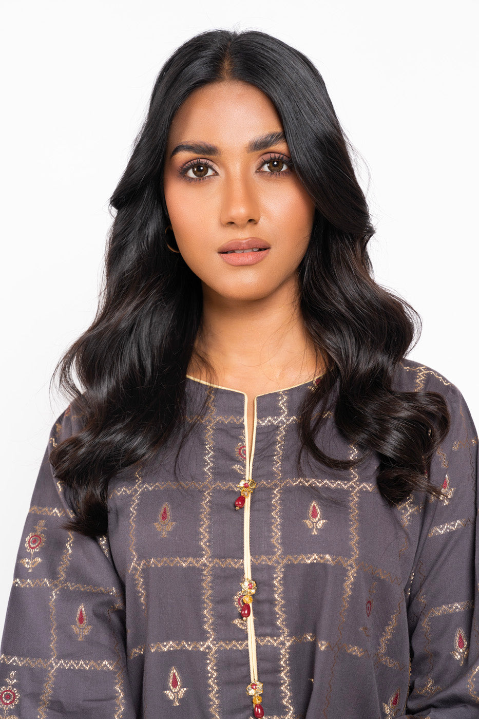 Printed Khaddar Kurti