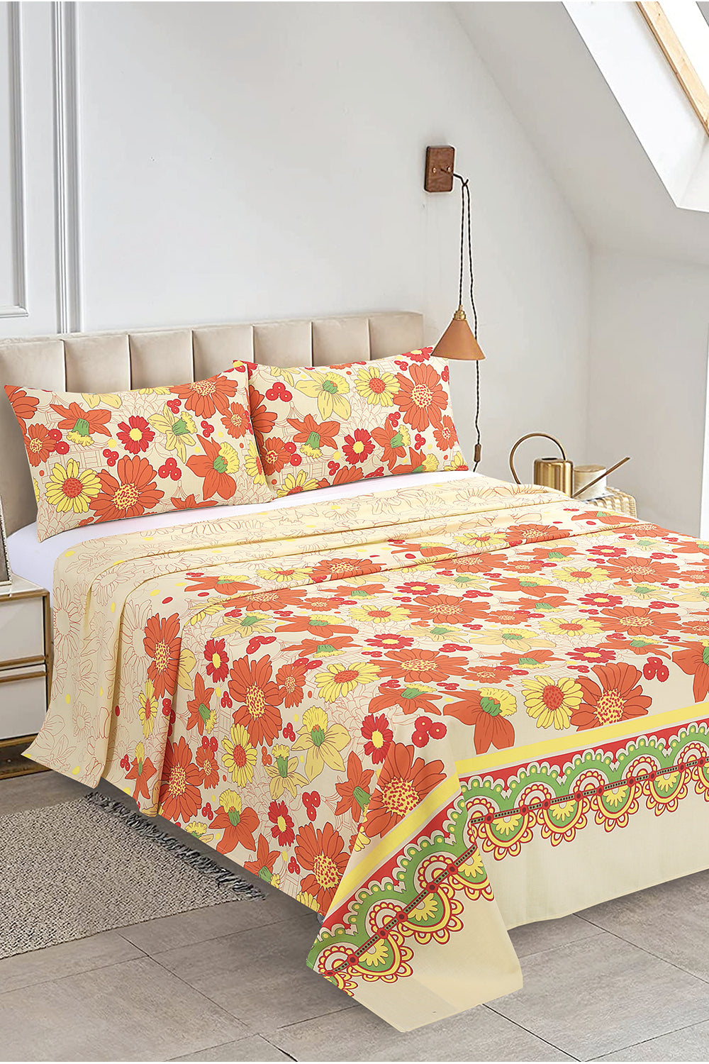Nishat Linen - Japanese Kingdom Sheet Set