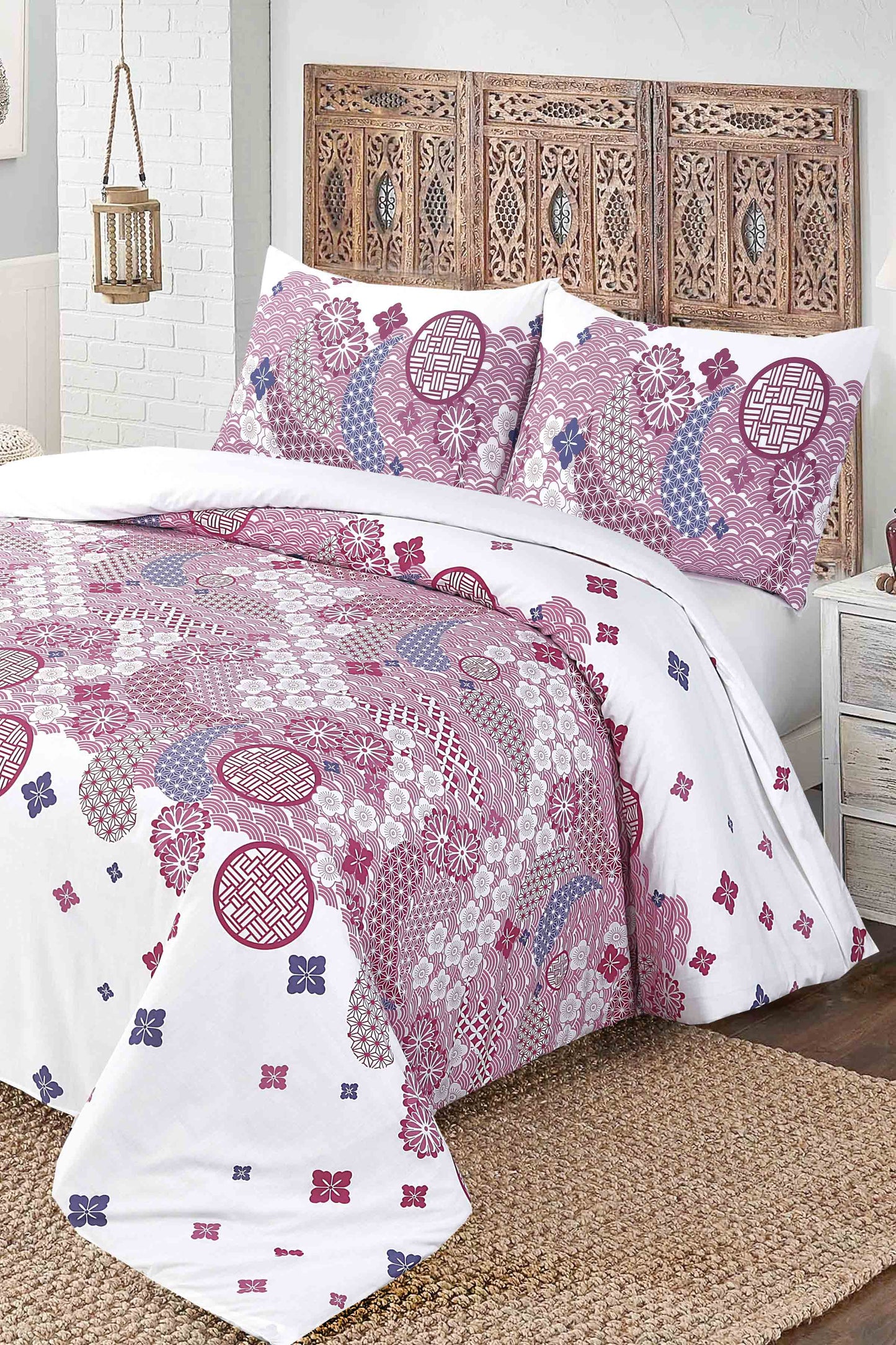 Nishat Linen - Japanese Modern Duvet Cover Set