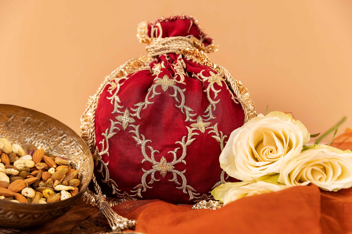 Nishat Linen - Embroidered Pouch - KFW23-99