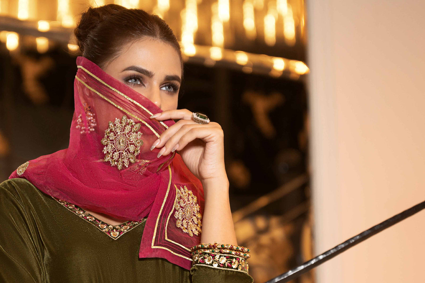 Nishat Linen - 3 Piece - Embroidered Suit - KFW23-05