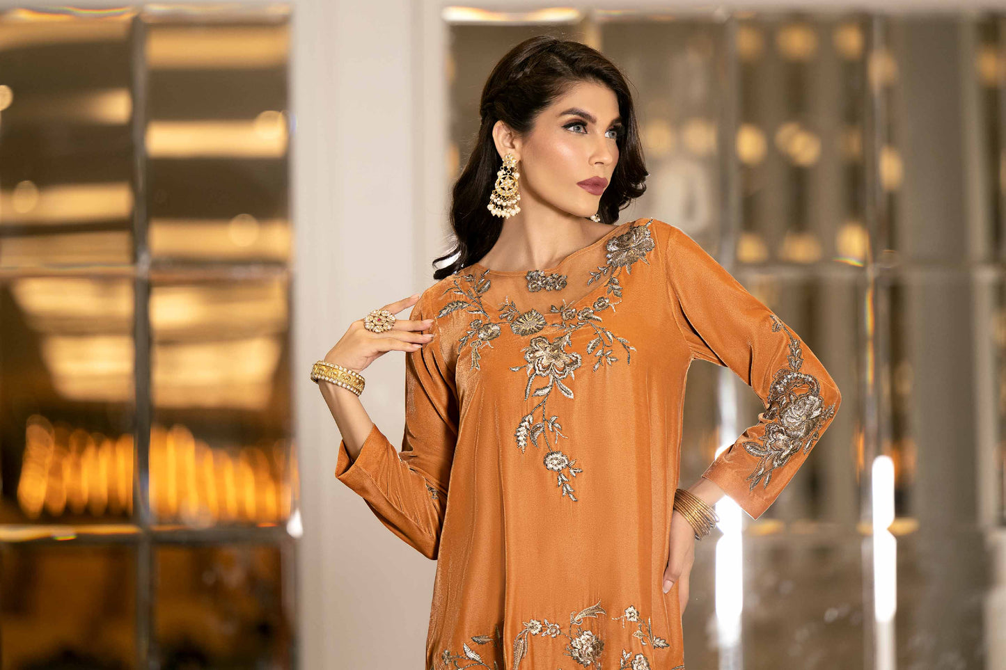 Nishat Linen - 2 Piece - Embroidered Suit - KFW23-76