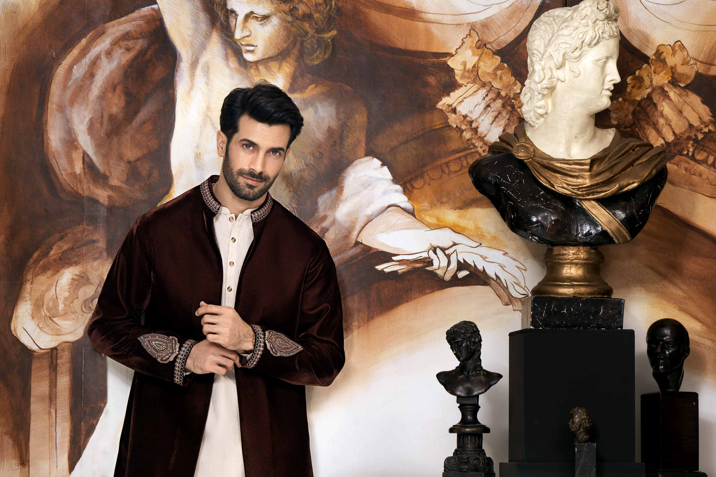 Nishat Linen - 3 Piece - Embroidered Suit - KNW23-06