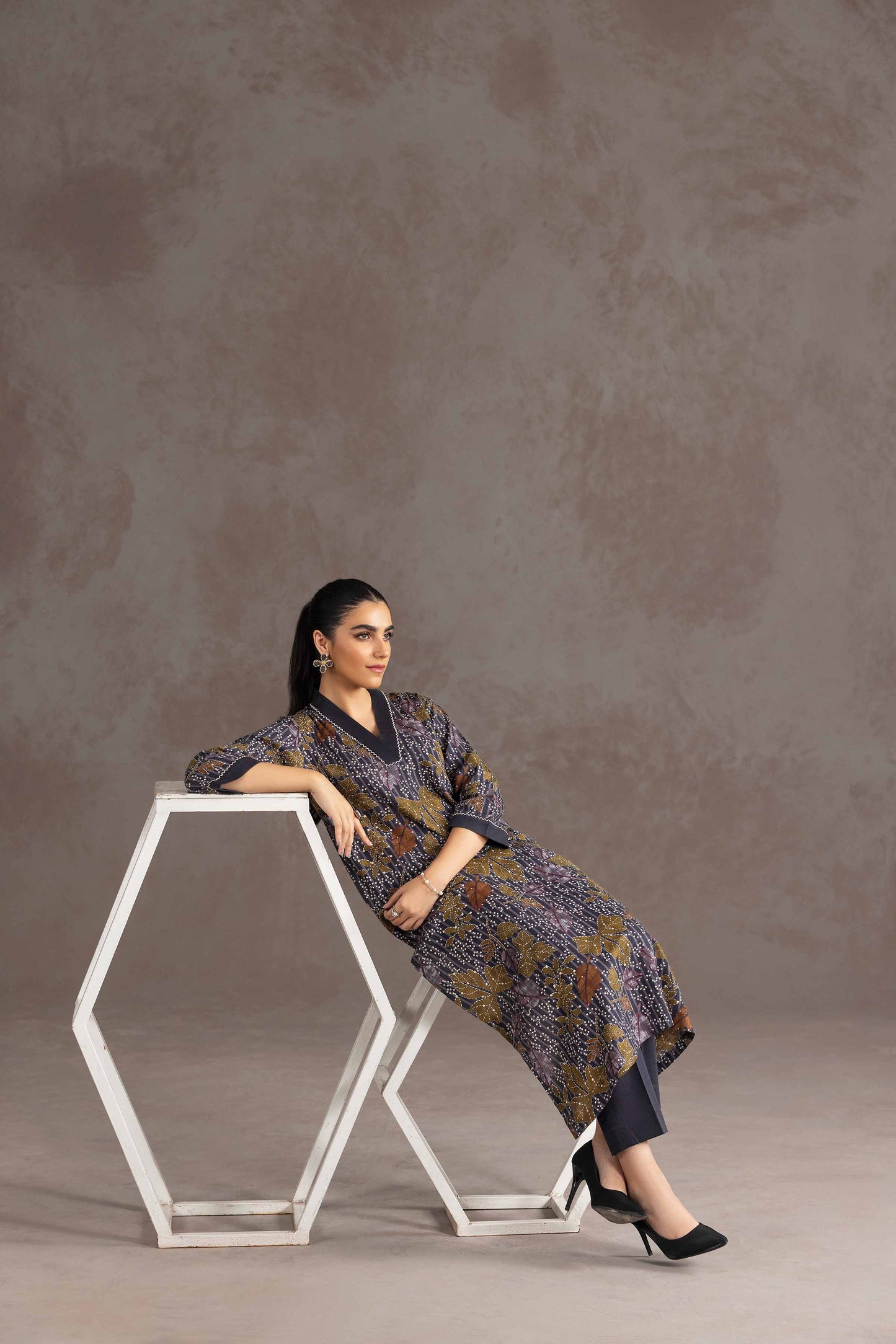 Nishat Linen - 2 Piece - Printed Suit - KPW23-02
