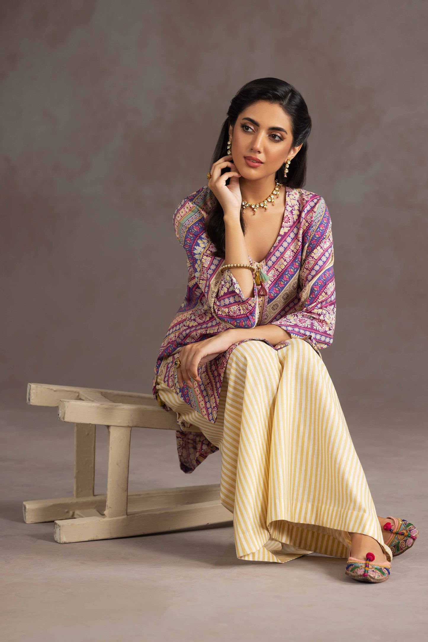 Nishat Linen - 2 Piece - Printed Suit - KPW23-06