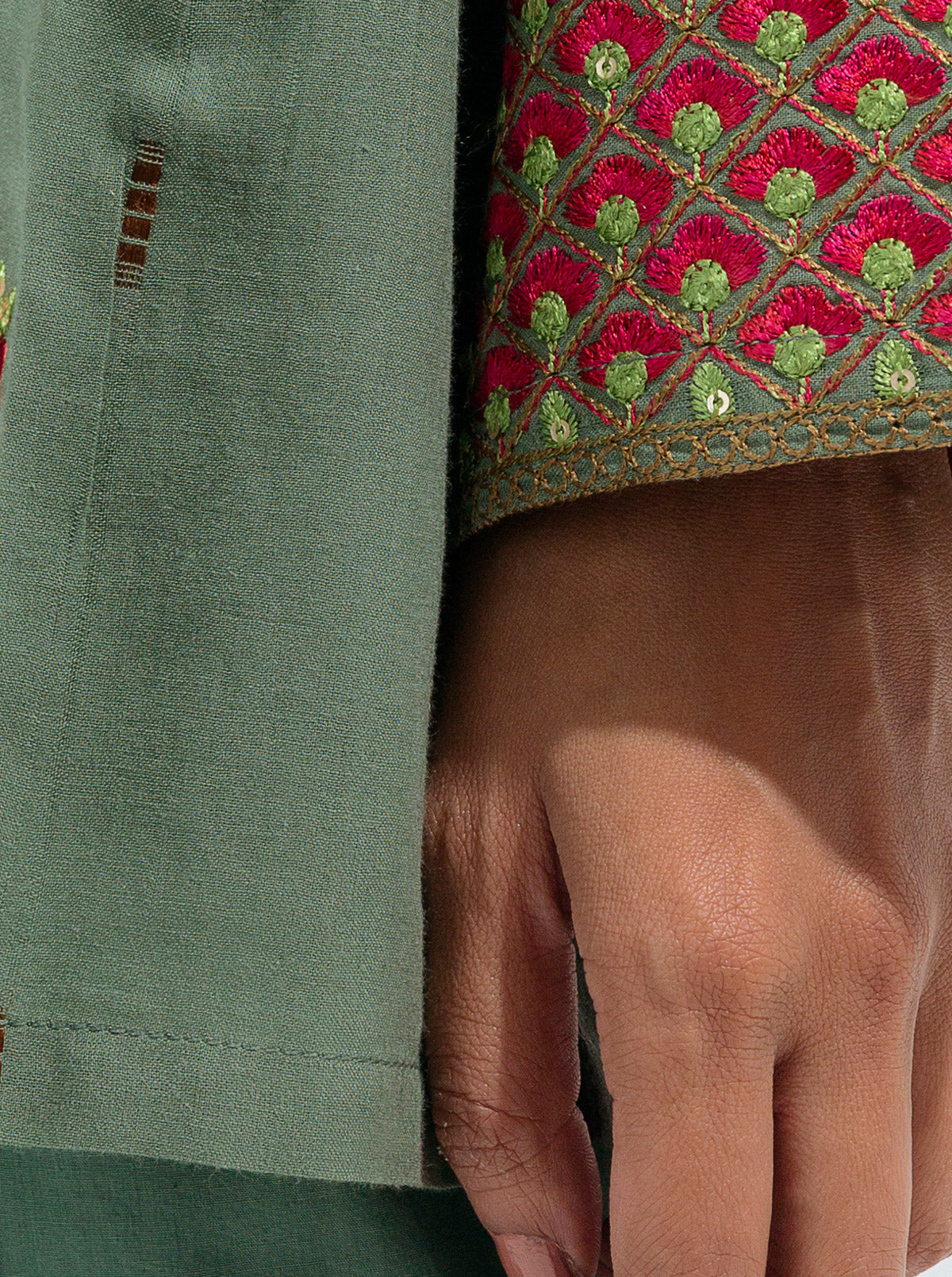 Beechtree - Embroidered Shirt With Pant