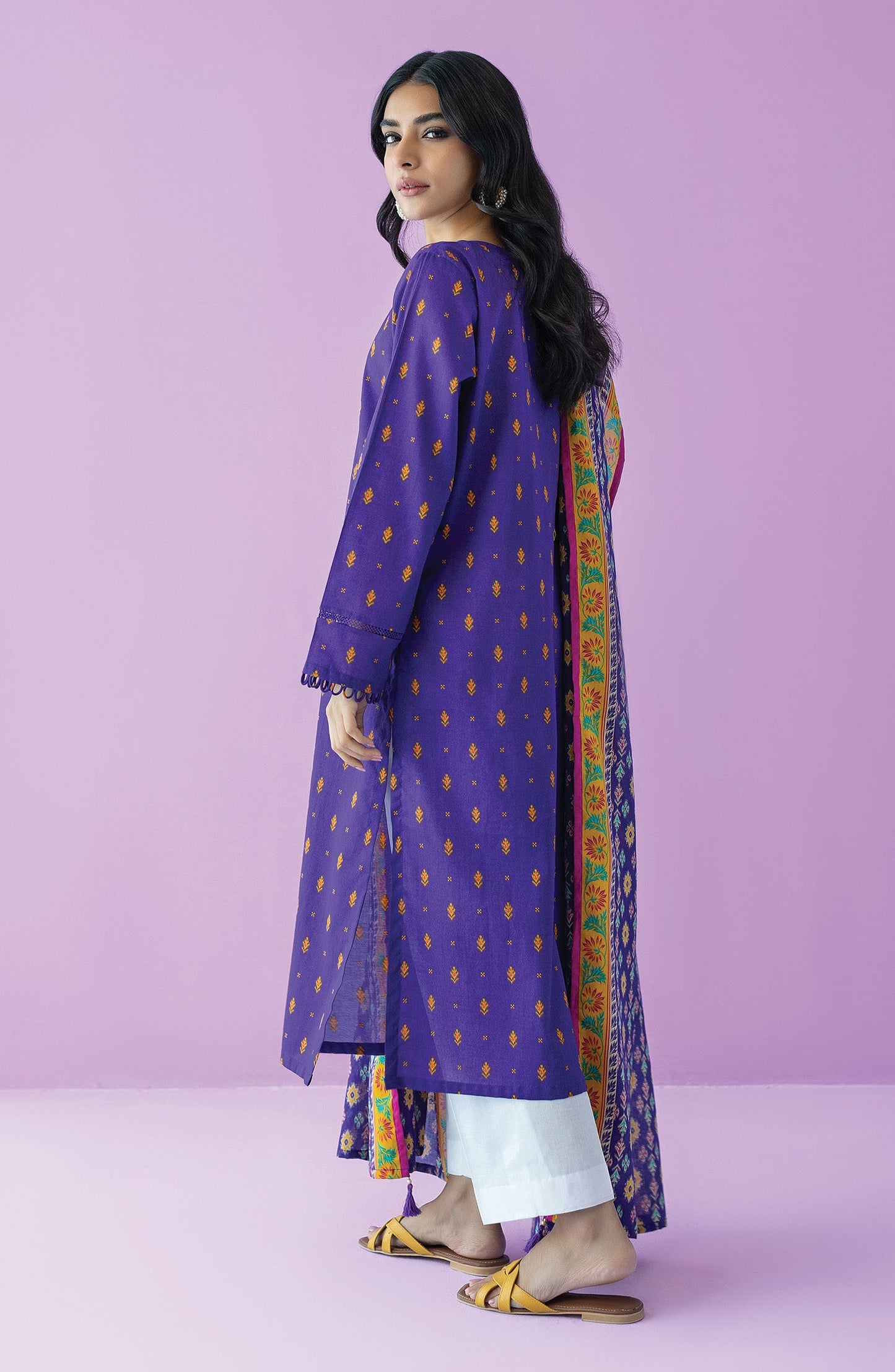 Orient - Stitched 2 Piece Printed Lawn Shirt and Lawn Dupatta
