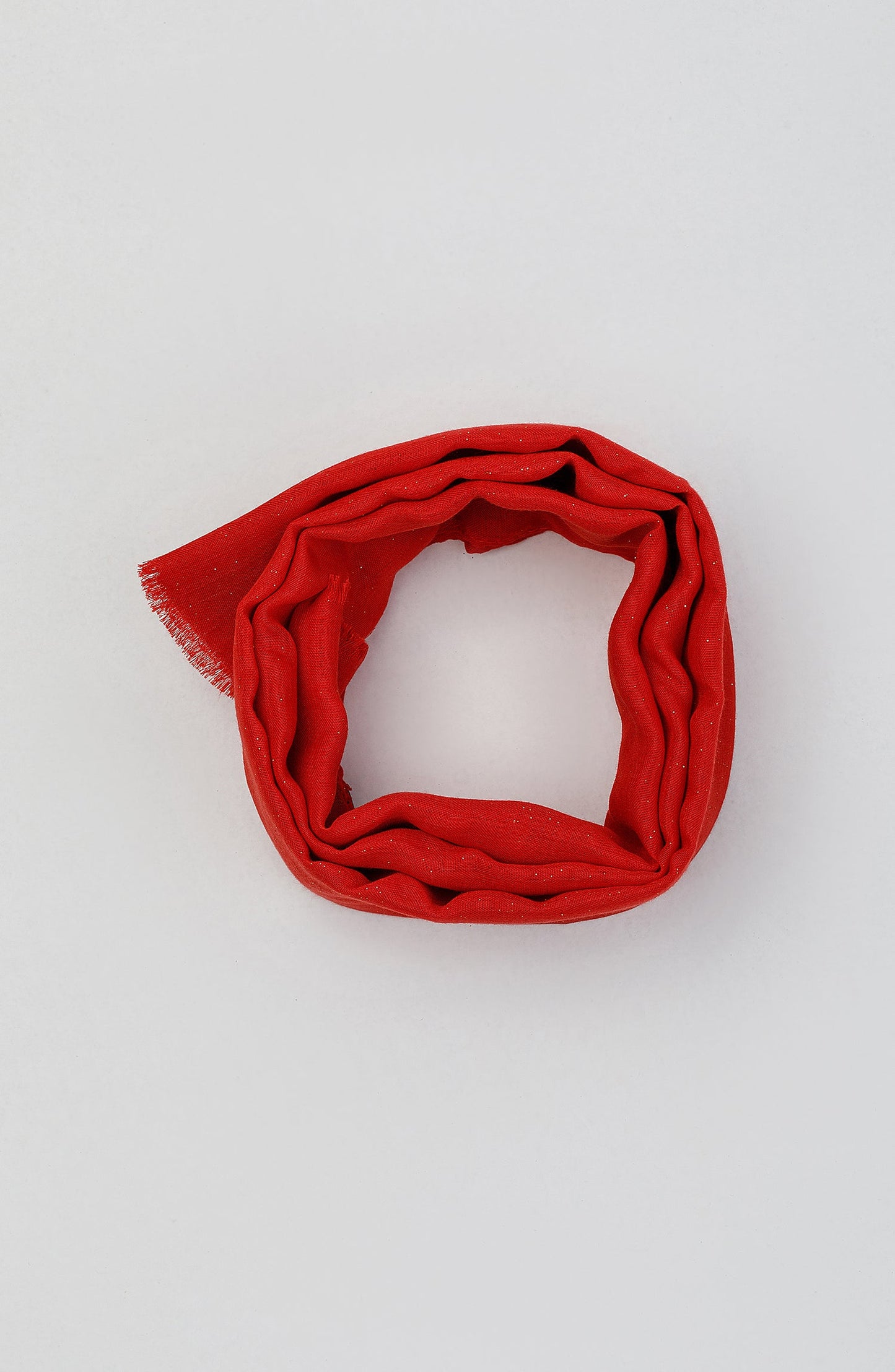 Orient - Stitched 1 Piece Dyed Cotton Scarf