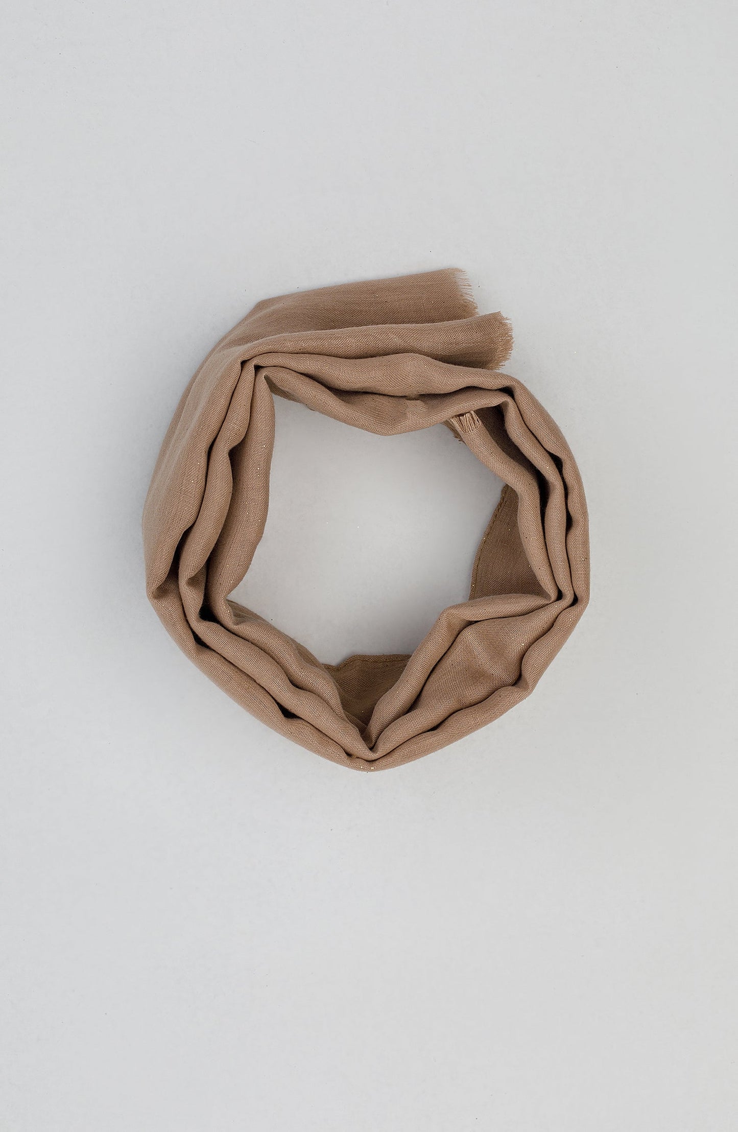 Orient - Stitched 1 Piece Dyed Cotton Scarf