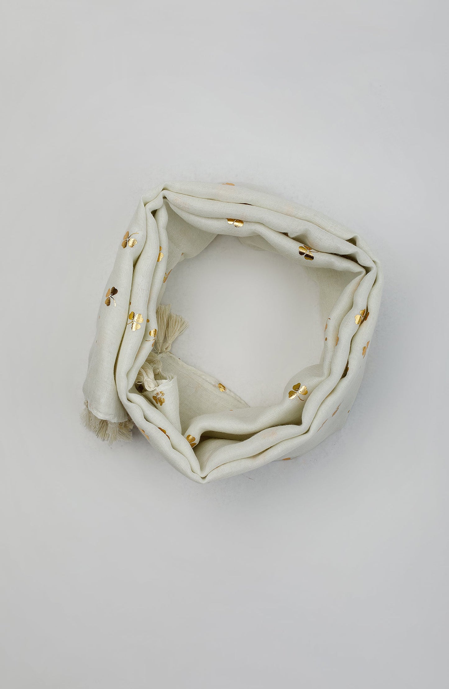 Orient - Stitched 1 Piece Dyed Cotton Scarf