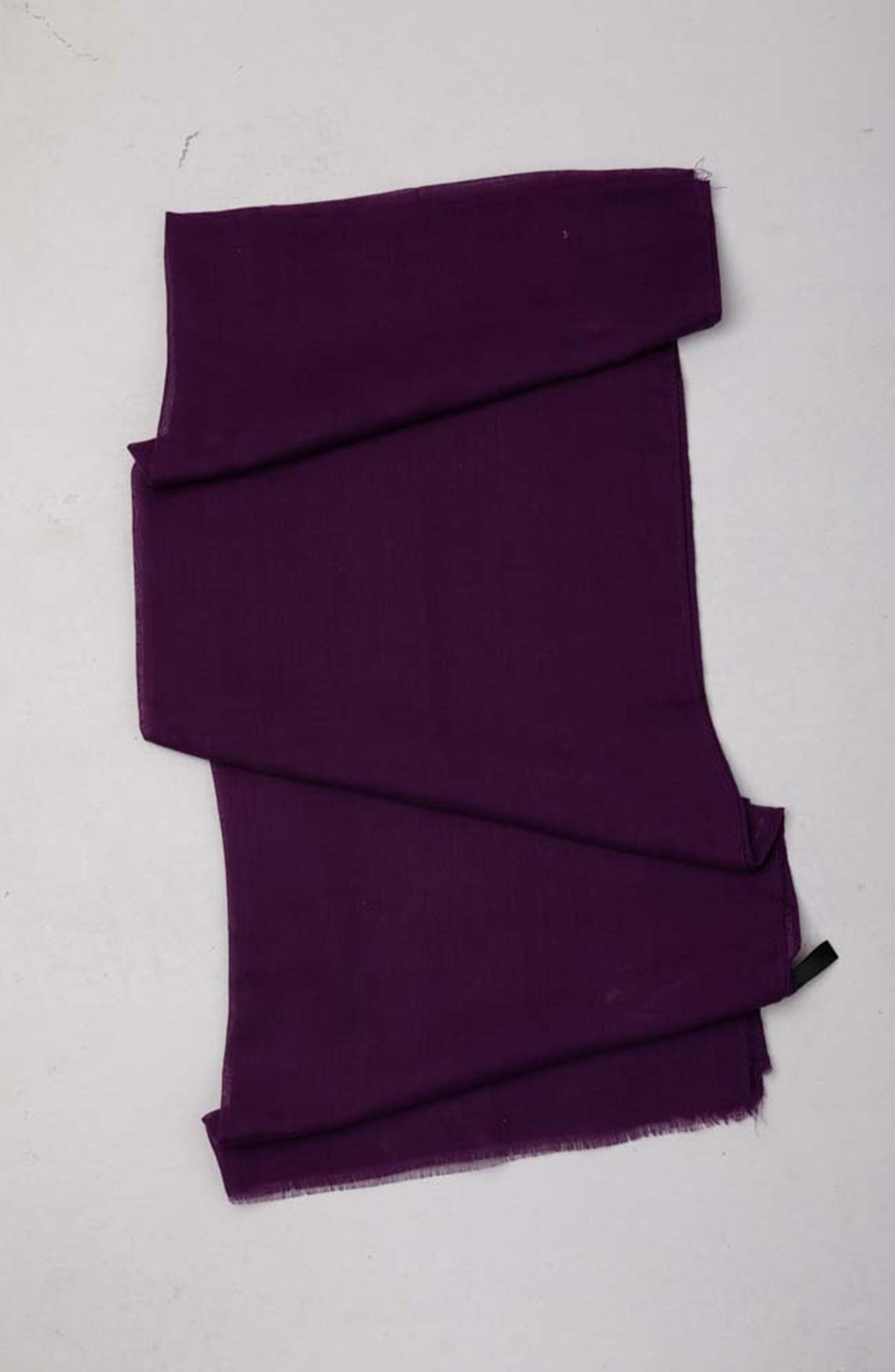 Orient - Stitched 1 Piece Dyed Cotton Scarf