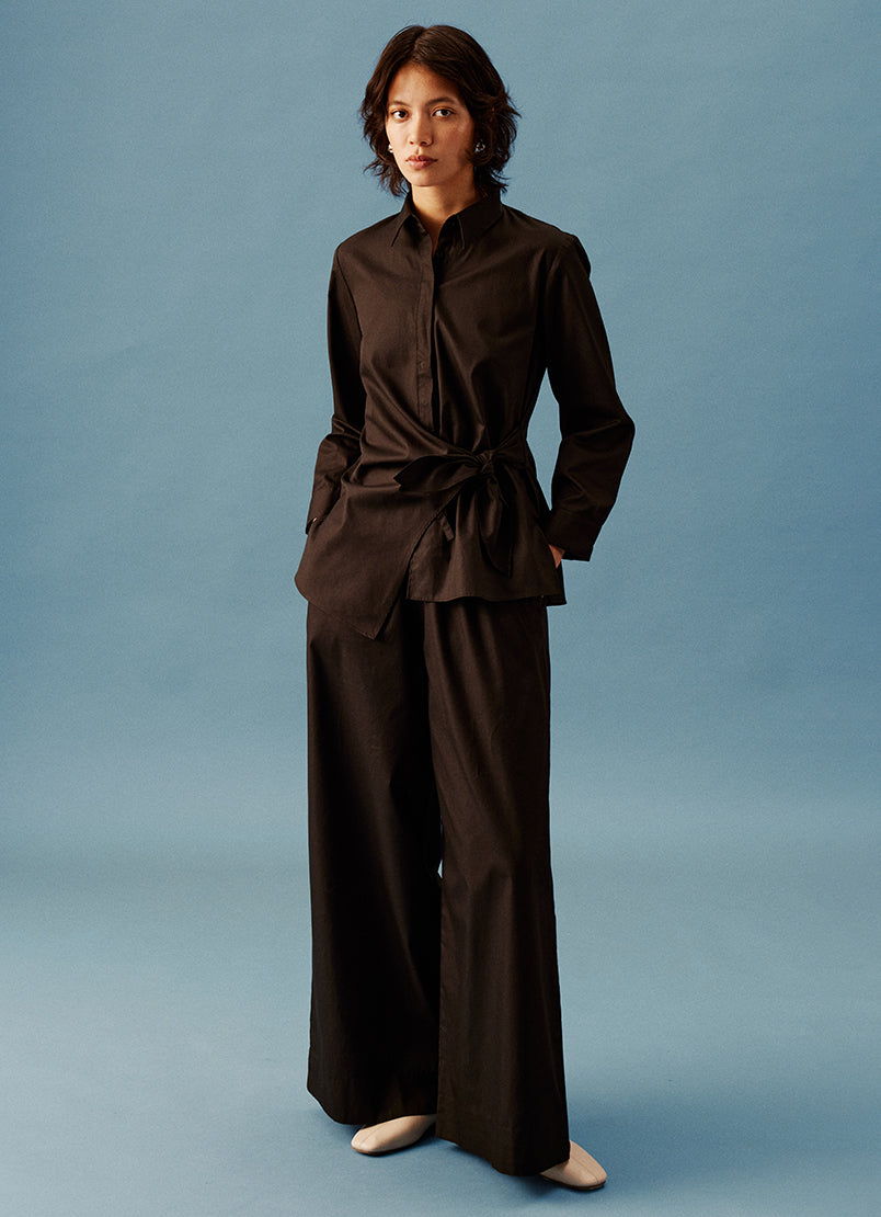 Black-Colored Printed Co-Ord Set main image 1