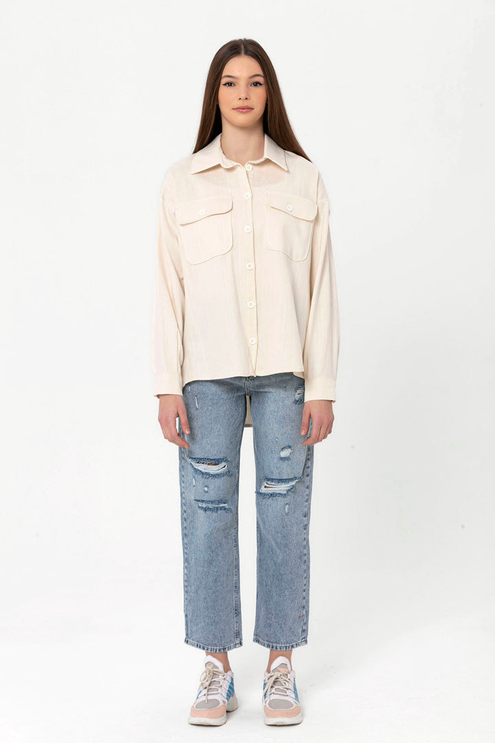 BTW - PATCH POCKET BUTTON DOWN