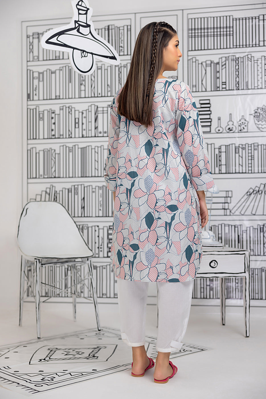 Printed Cambric Shirt