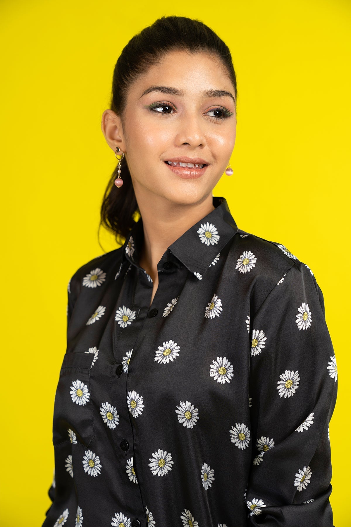 Printed Silk Shirt