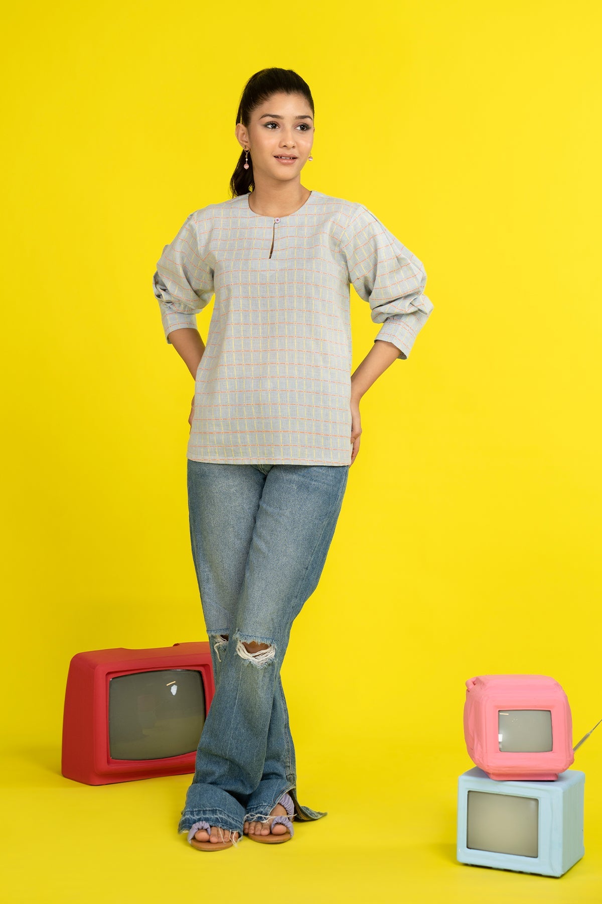 Dyed Jacquard Shirt
