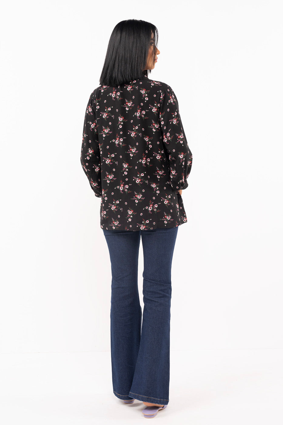 Printed Chiffon Shirt