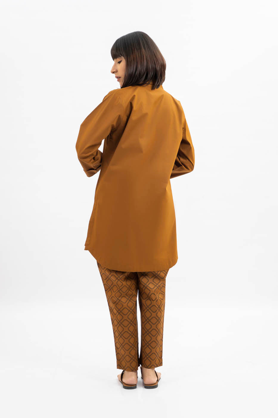 2 PC Printed Cambric Outfit