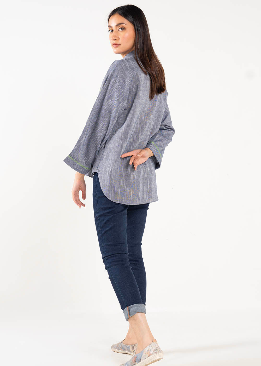 Dyed Yarn Shirt