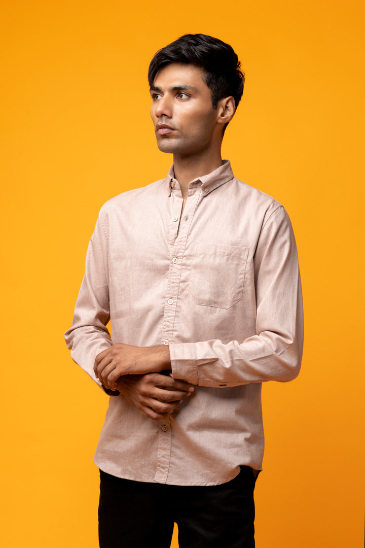 BTW - MIND CONTROL PRINTED OVERSHIRT