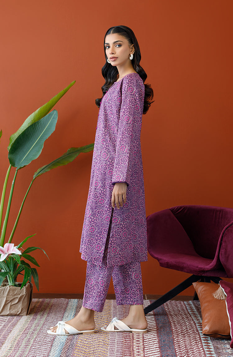Orient - Unstitched 2 Piece Printed Khaddar Shirt and Khaddar Pant