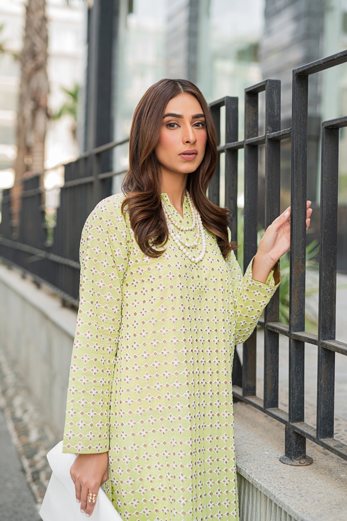 Printed Lawn Kurti